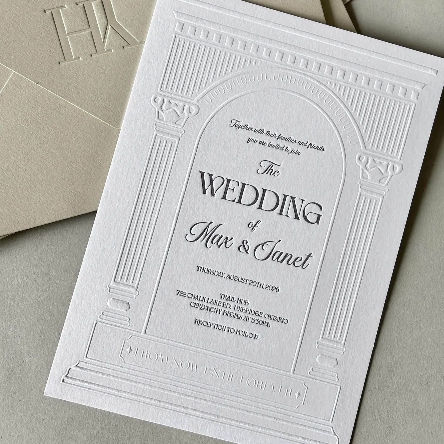 Embossed & Debossed Postcards