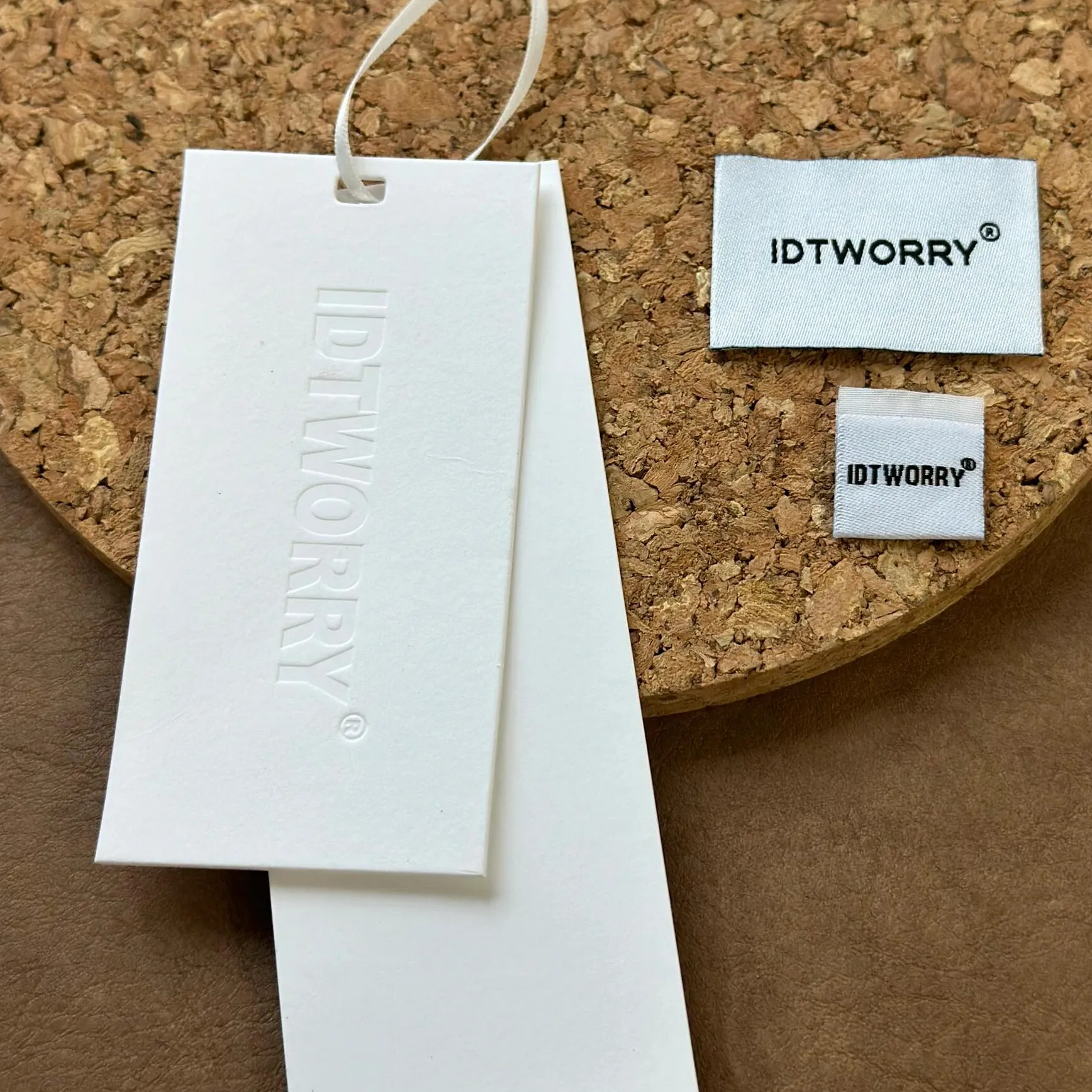 Premium Deep Embossed &amp; Debossed Hang Tags