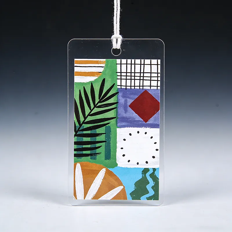 Clear Hang Tags