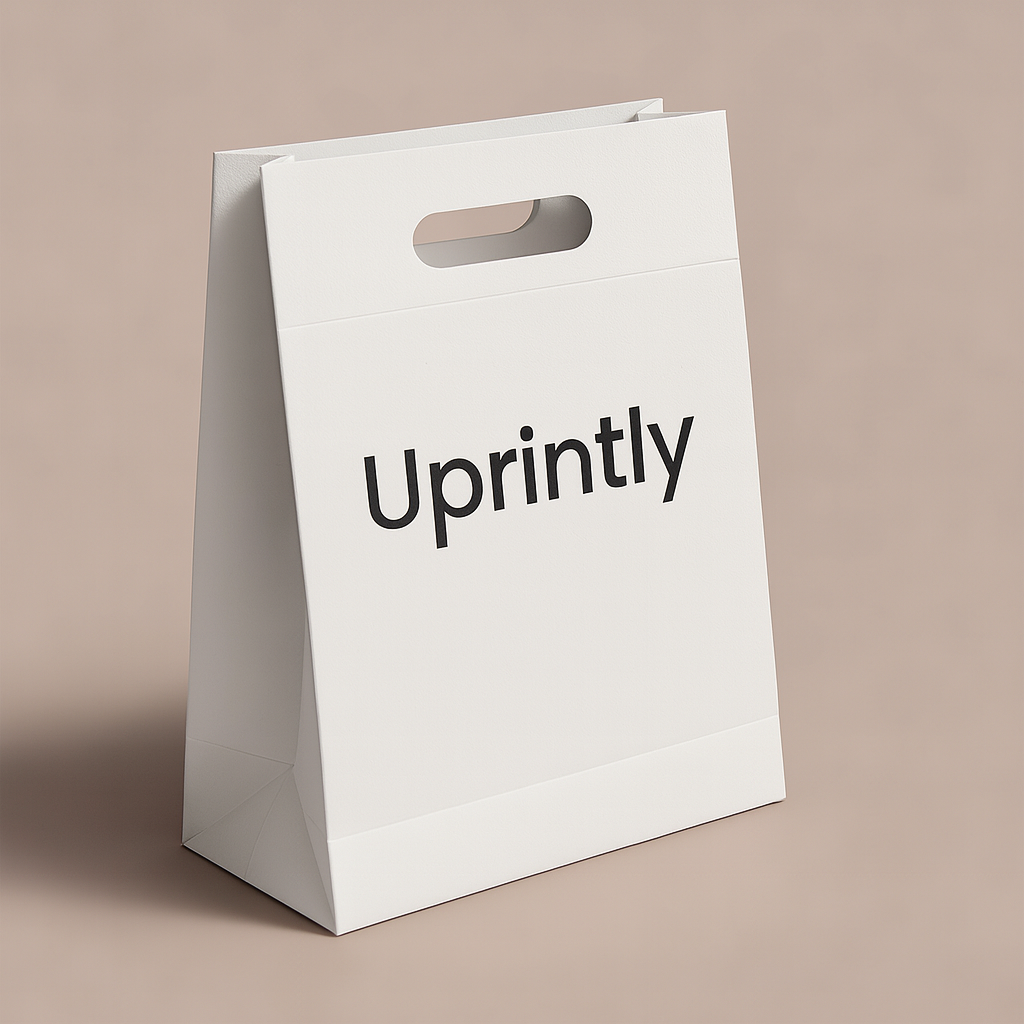 Custom Premium Die-Cut Shopping Bags