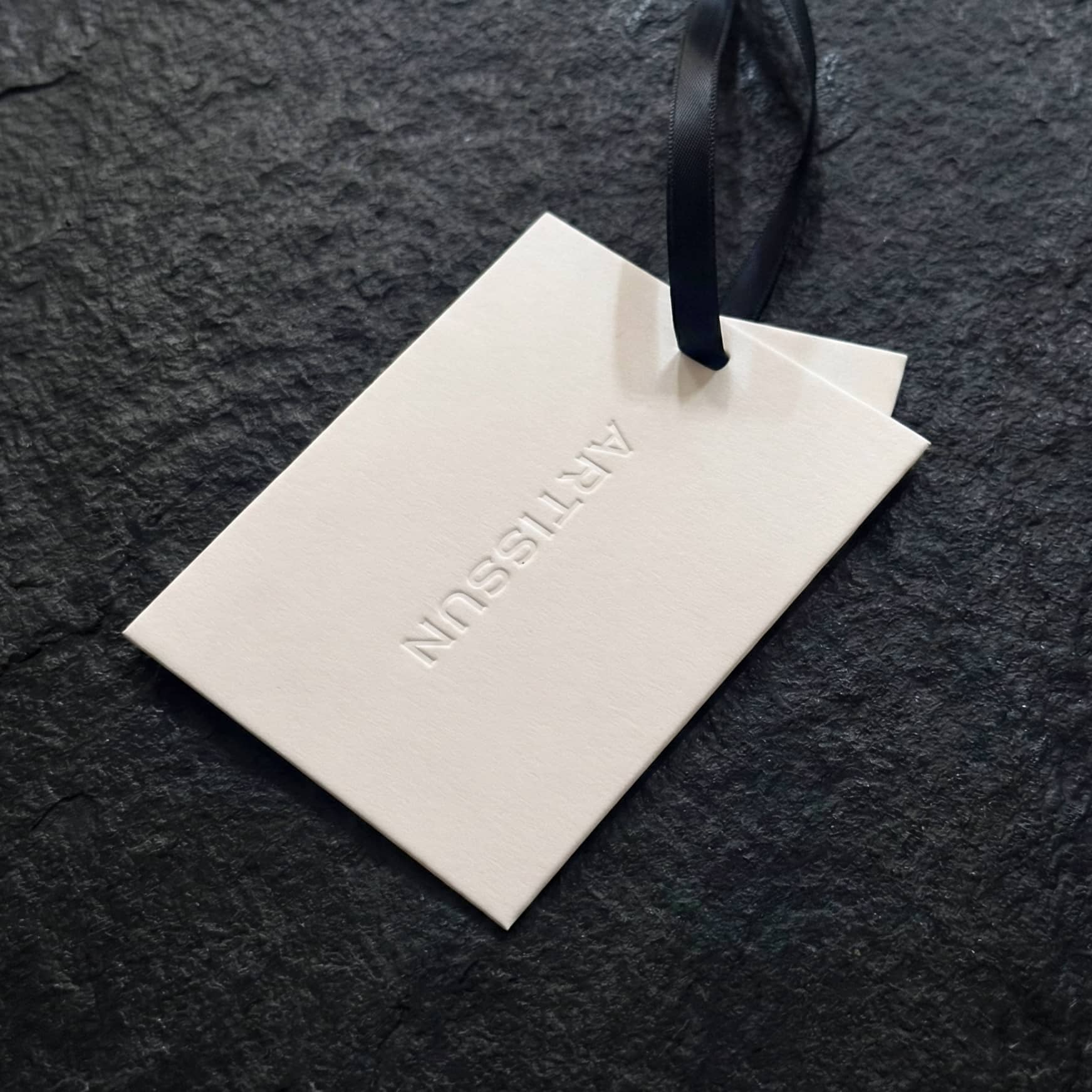 Premium Embossed &amp; Debossed Hang Tags