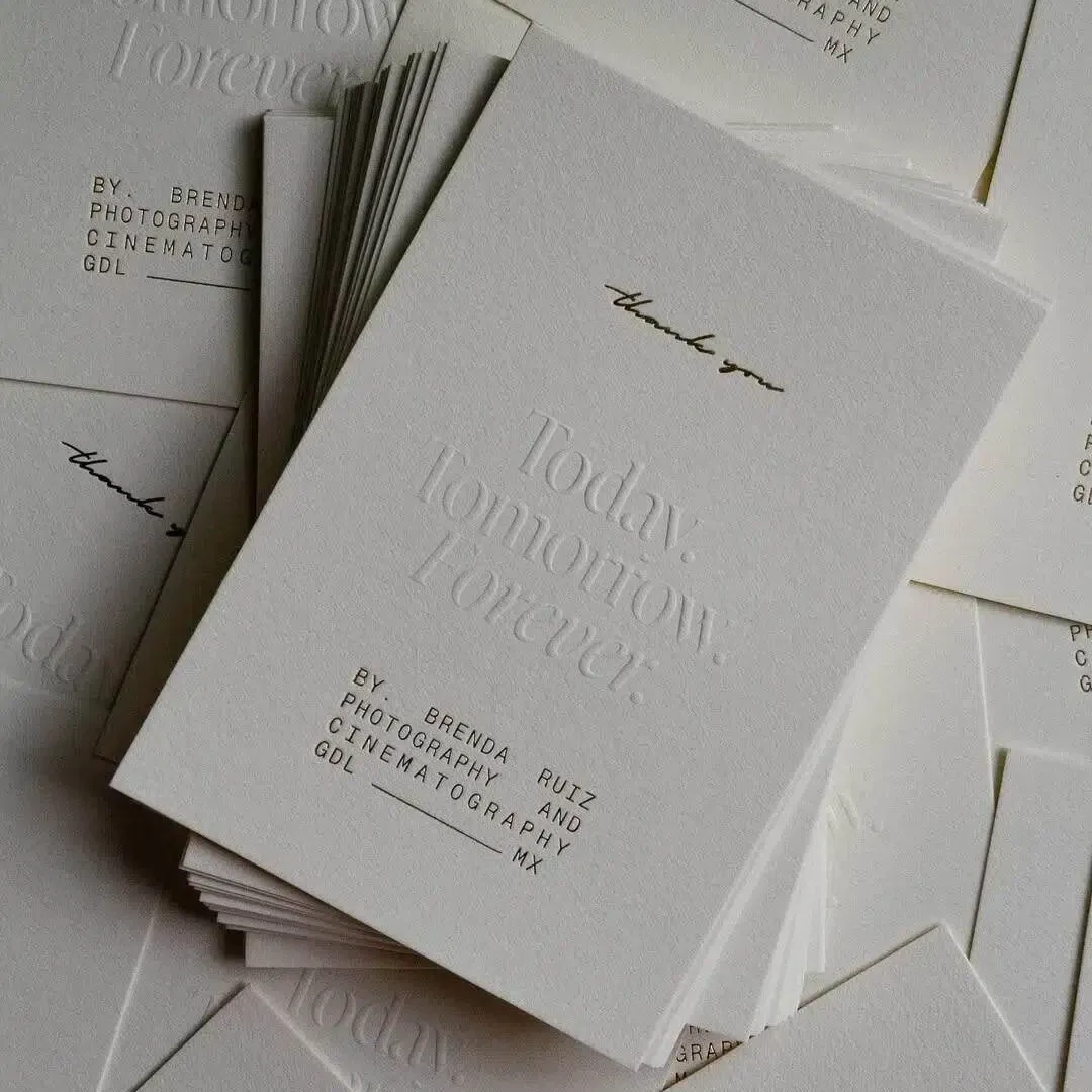 Embossed &amp; Debossed Postcards