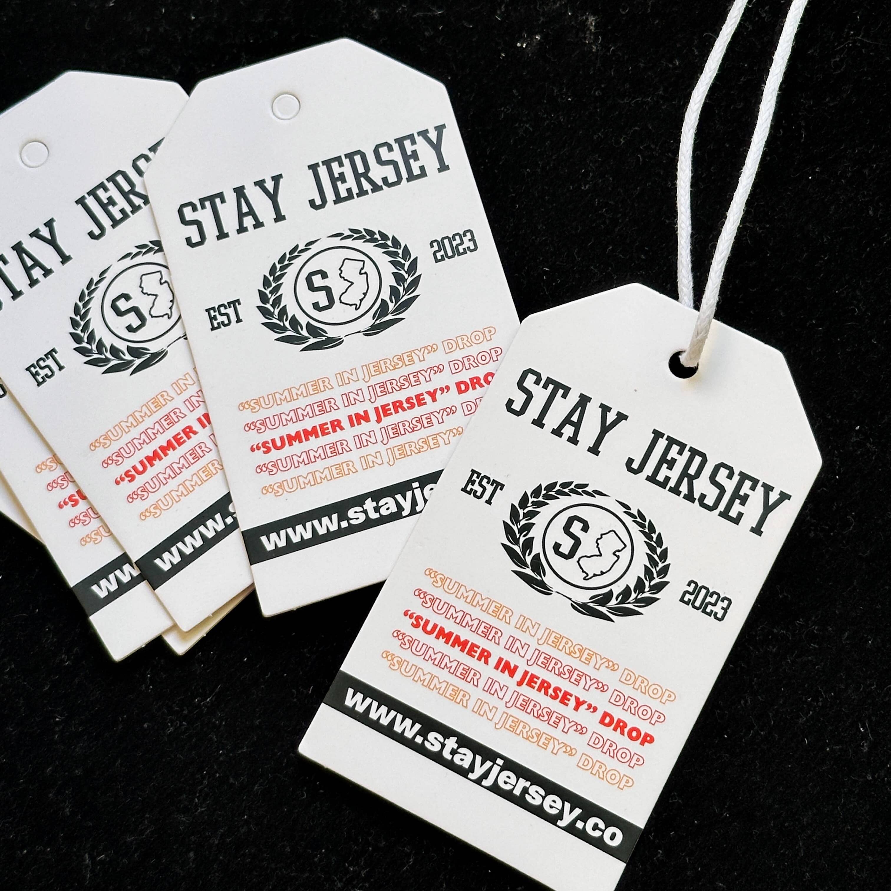 Paper Hang Tags with Strings