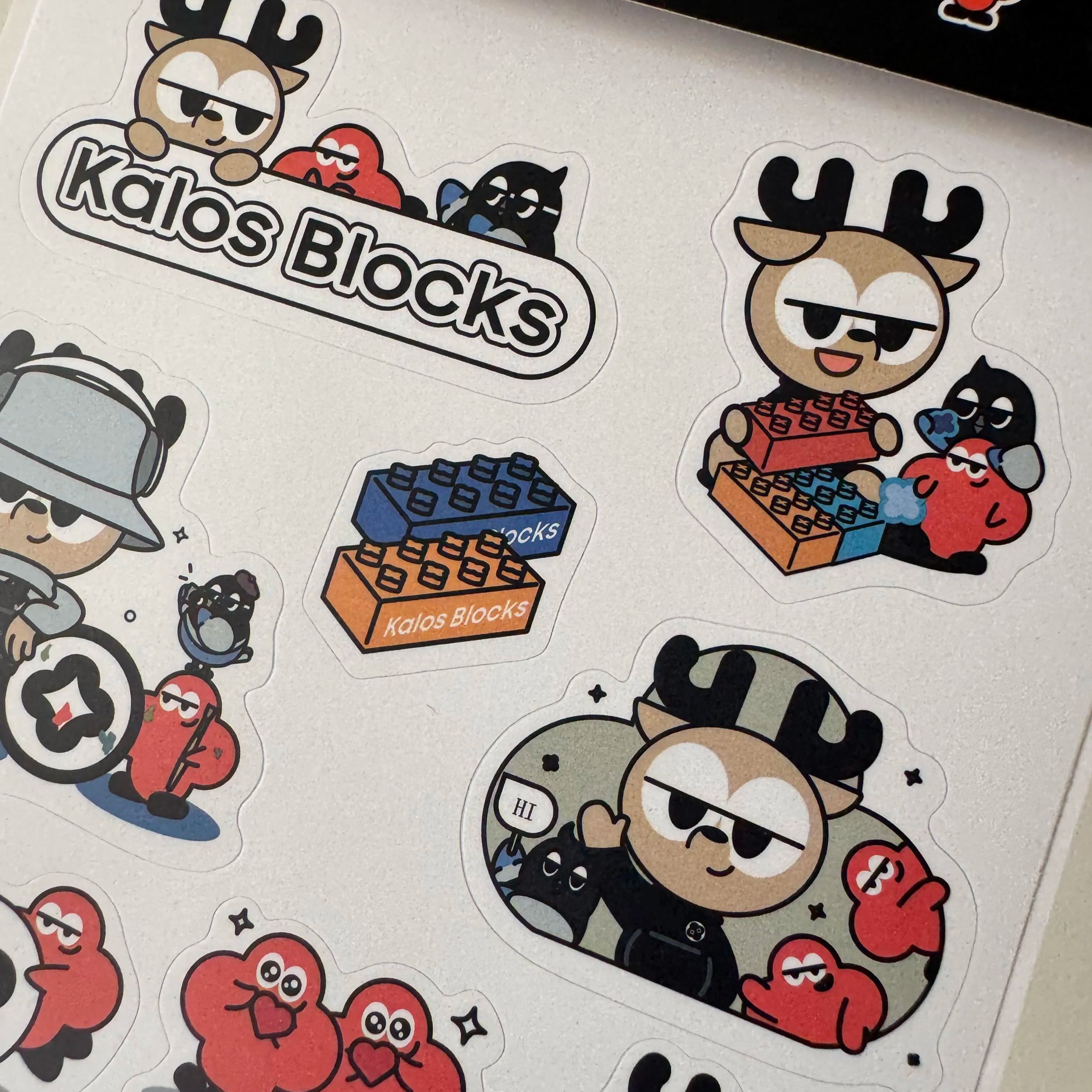 Multi-Design Sticker Sheets
