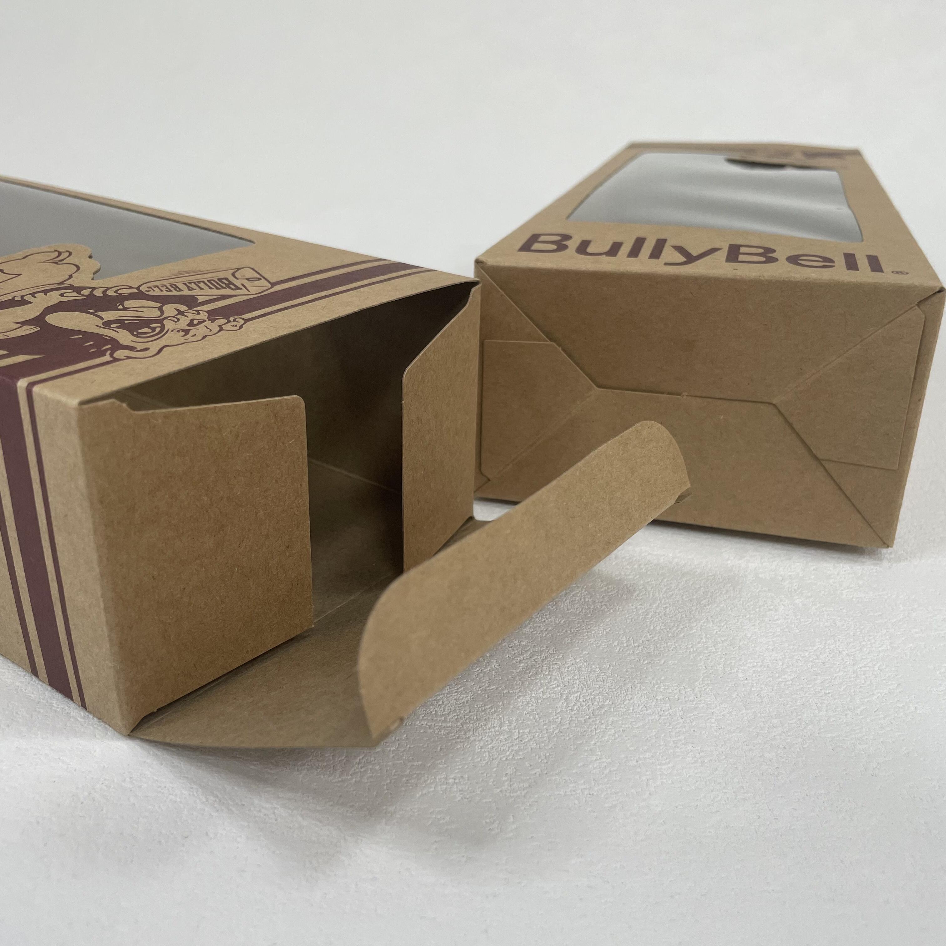 Custom Boxes with PVC Window