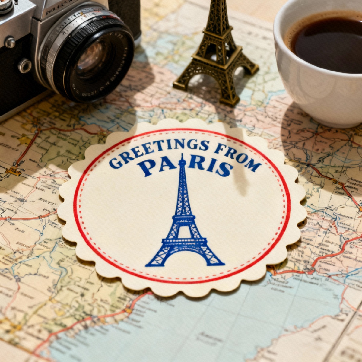 Die-Cut Postcards