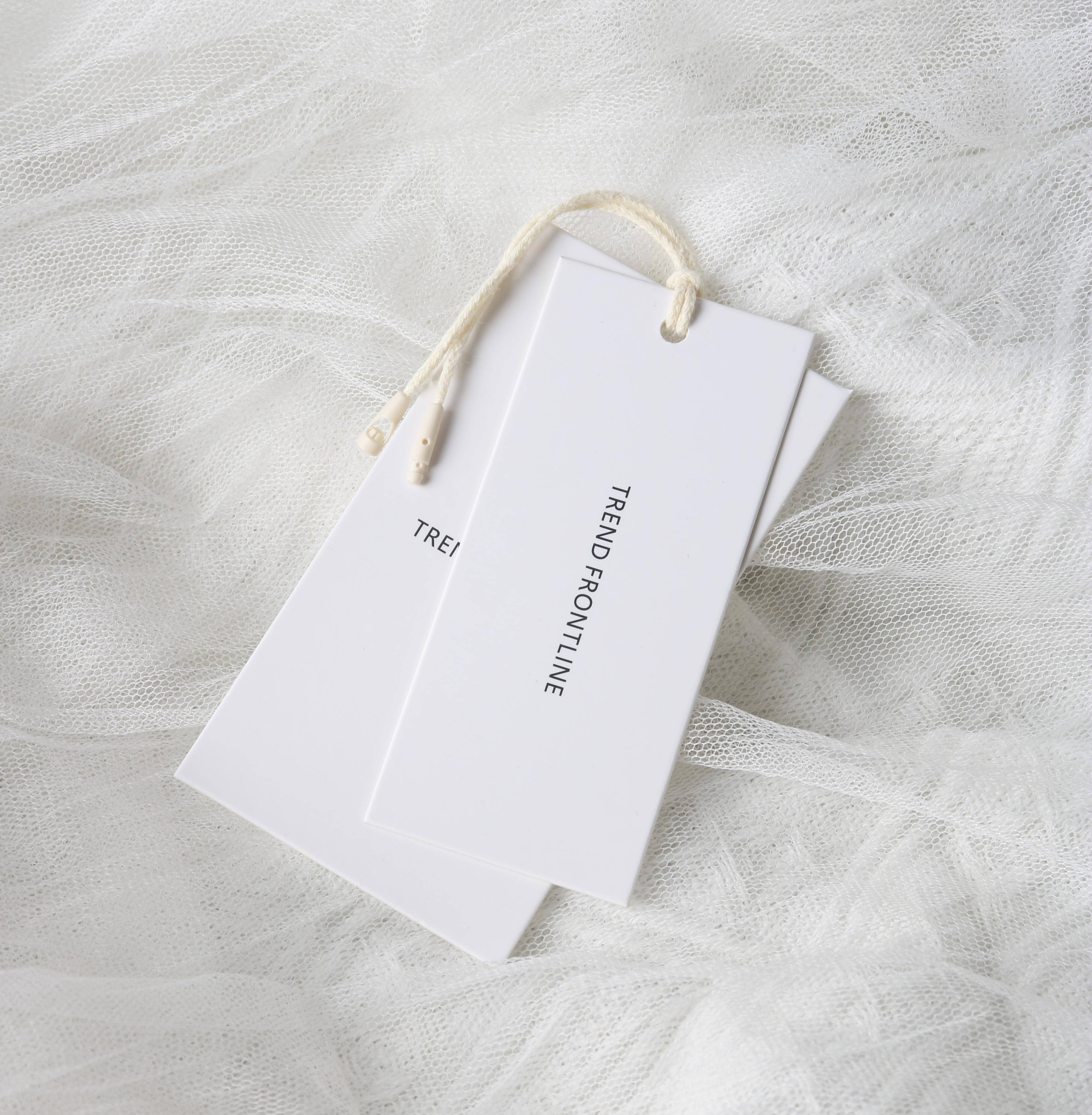 Paper Hang Tags with Strings