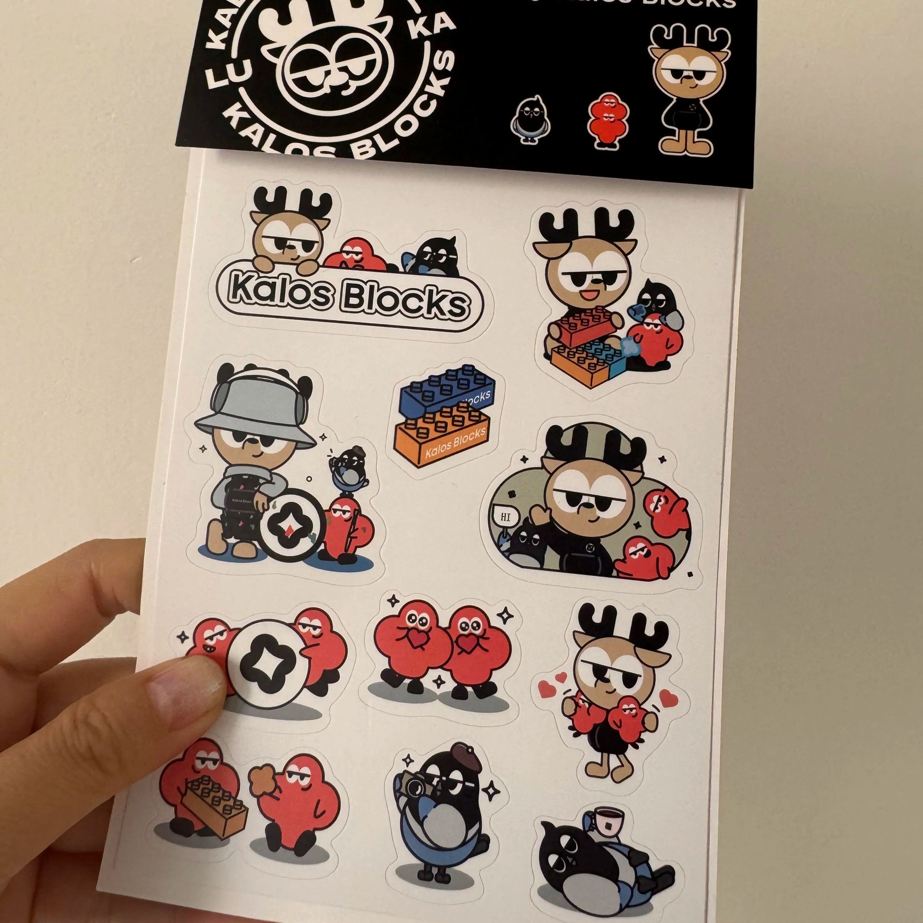 Multi-Design Sticker Sheets