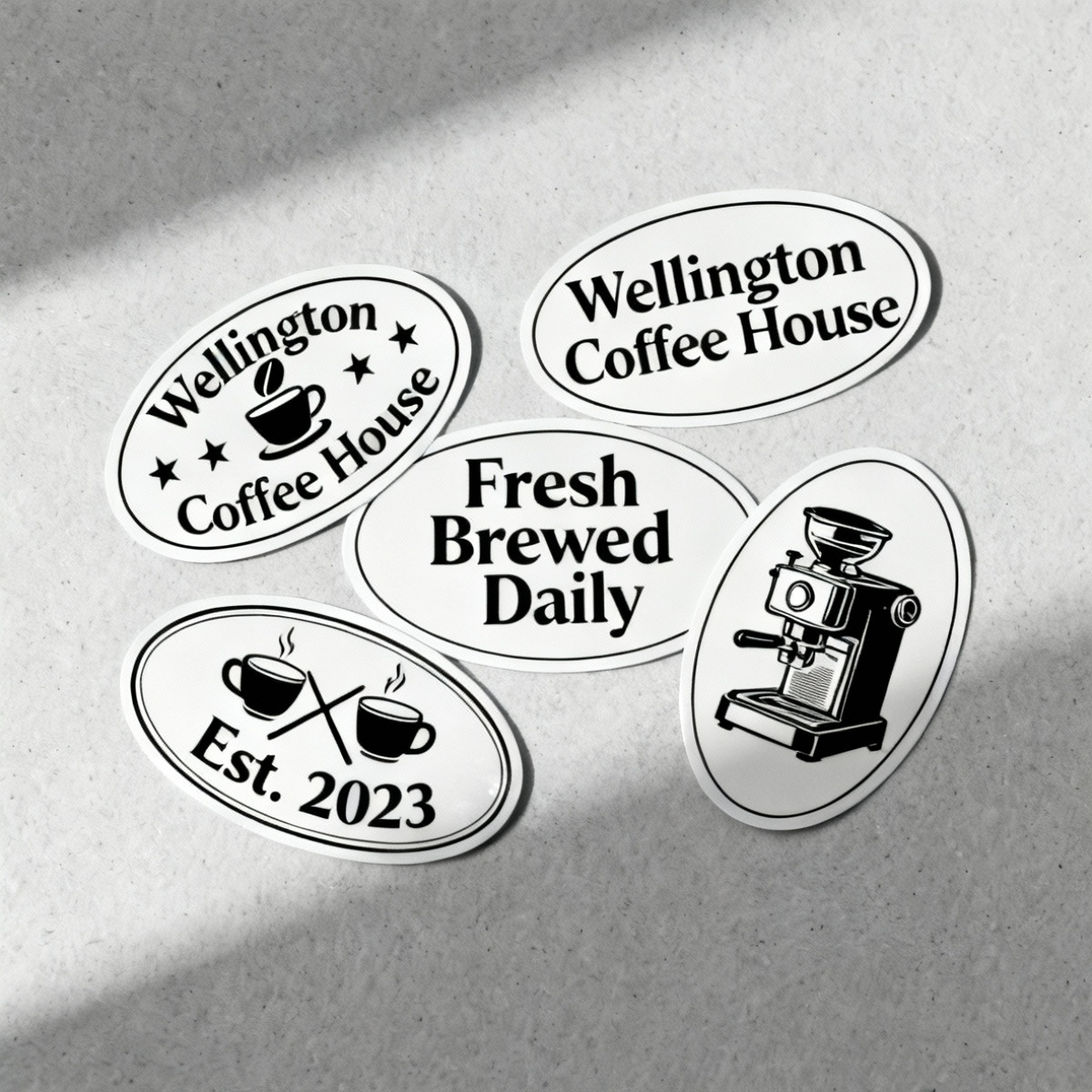 Oval Stickers