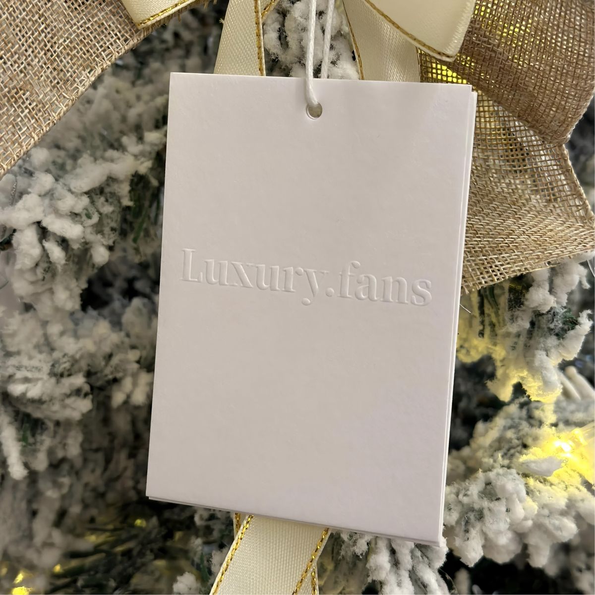 Embossed &amp; Debossed Hang Tags