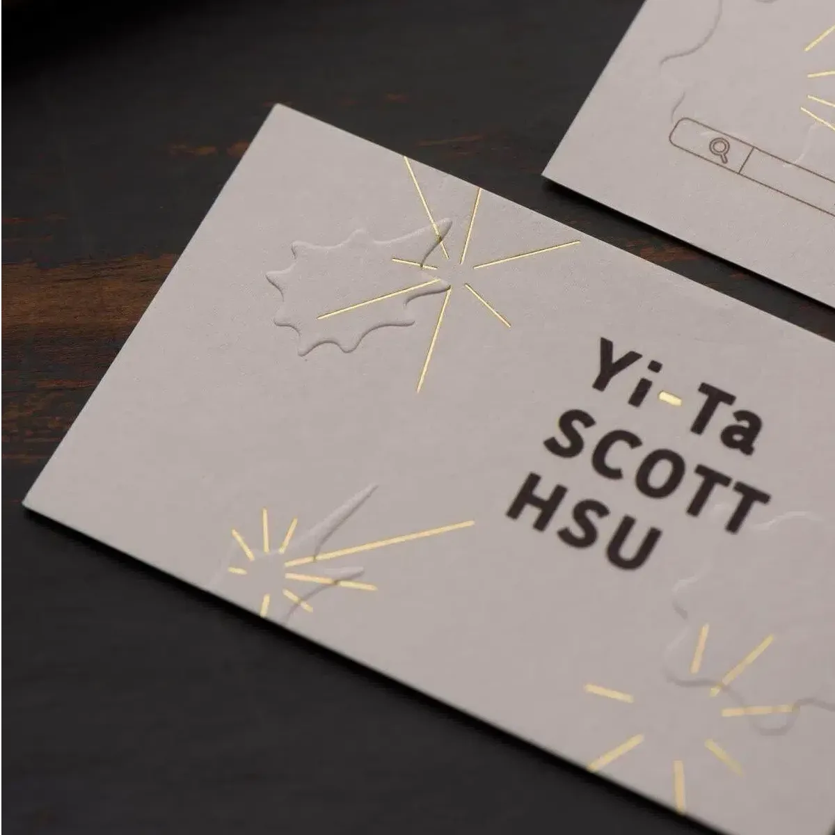 Foil Business Cards