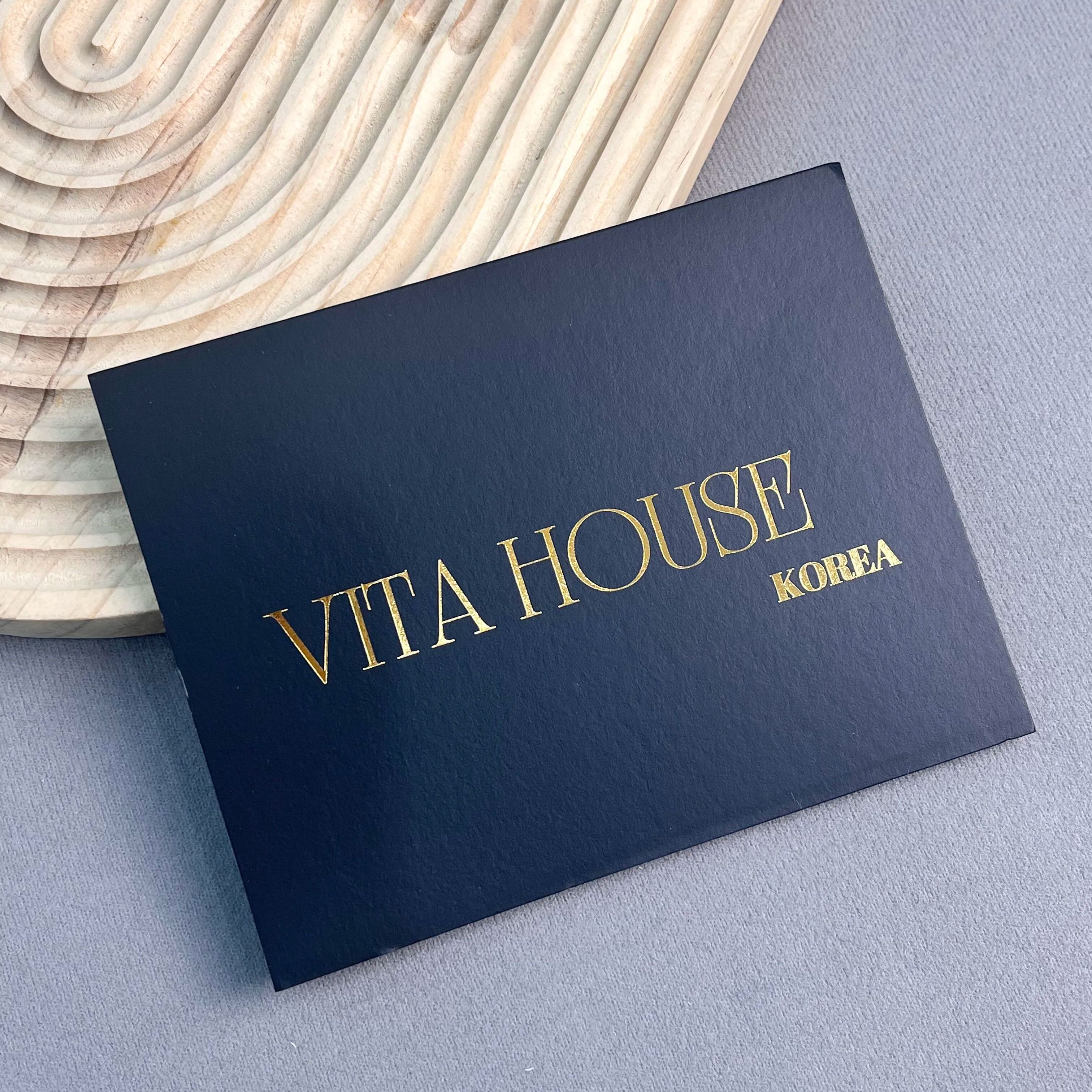 Custom Black Cardstock Postcards