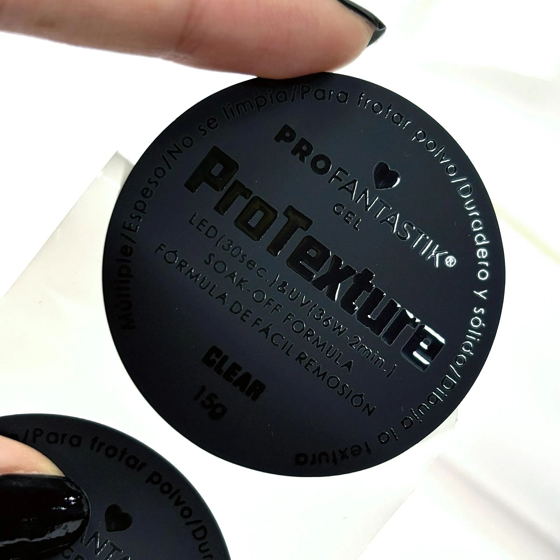 Spot UV Stickers