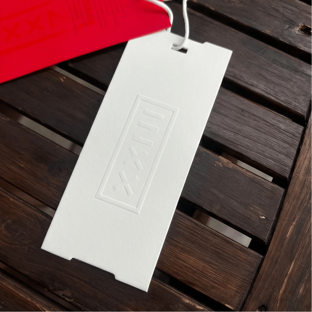 Premium Deep Embossed &amp; Debossed Hang Tags