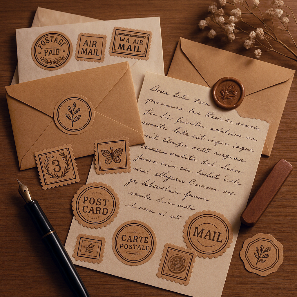 Kraft Paper Stickers