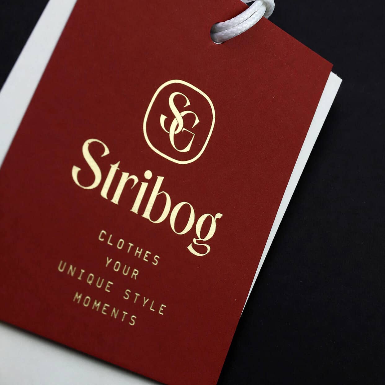 Premium Foil Hang Tags