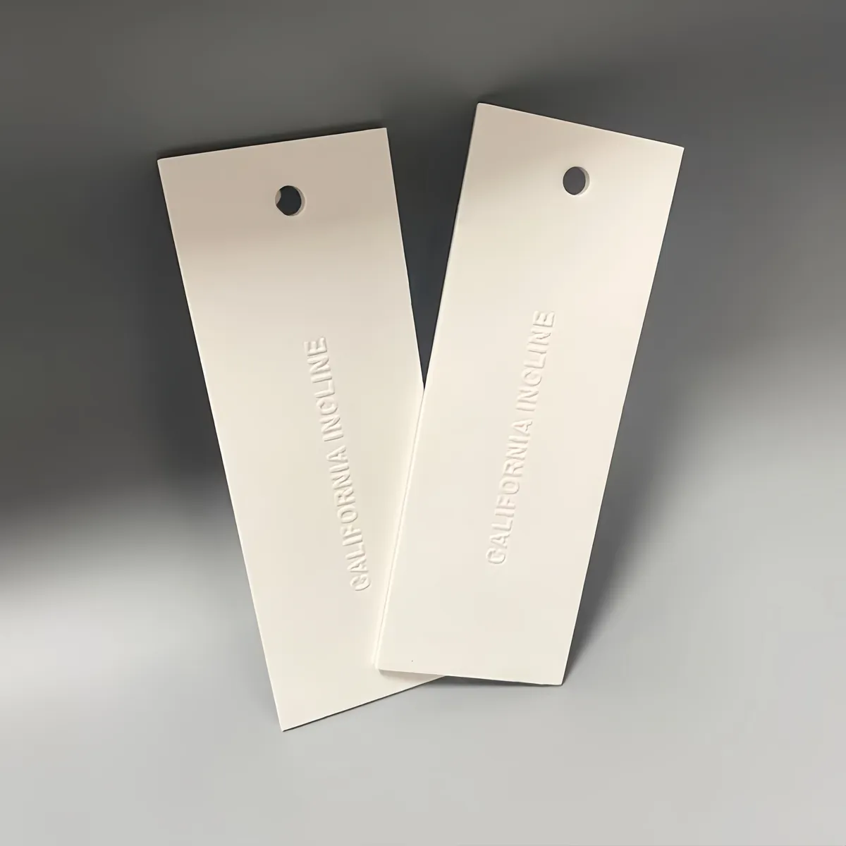 Premium Embossed &amp; Debossed Hang Tags