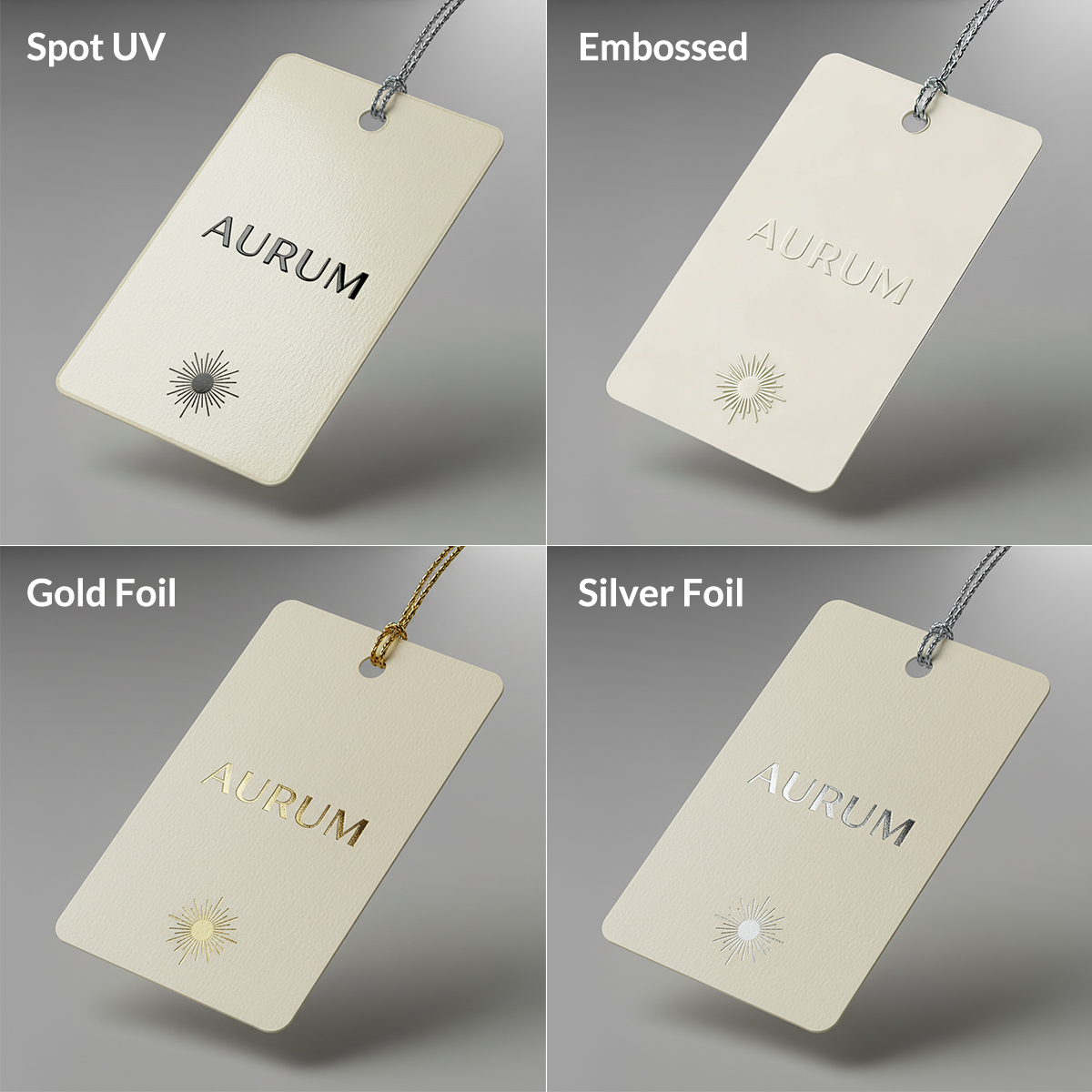 Packaging Insert Cards